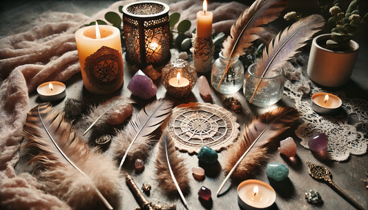 Spiritual setup for recognizing signs and strengthening intuition